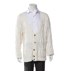 Christian Dior V-Neck Long Sleeve Cardigan, Vintage